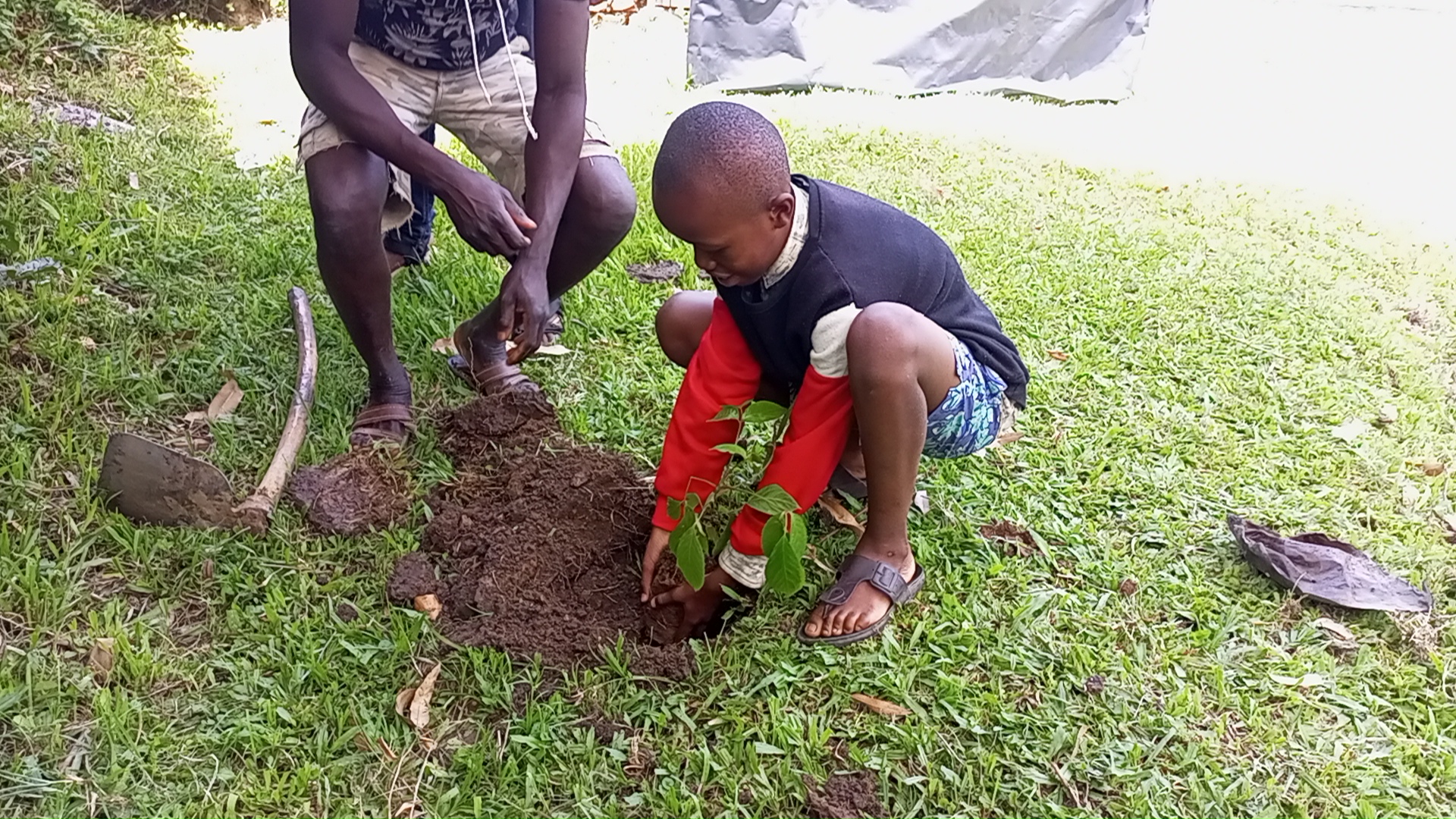 Community planting photo 3